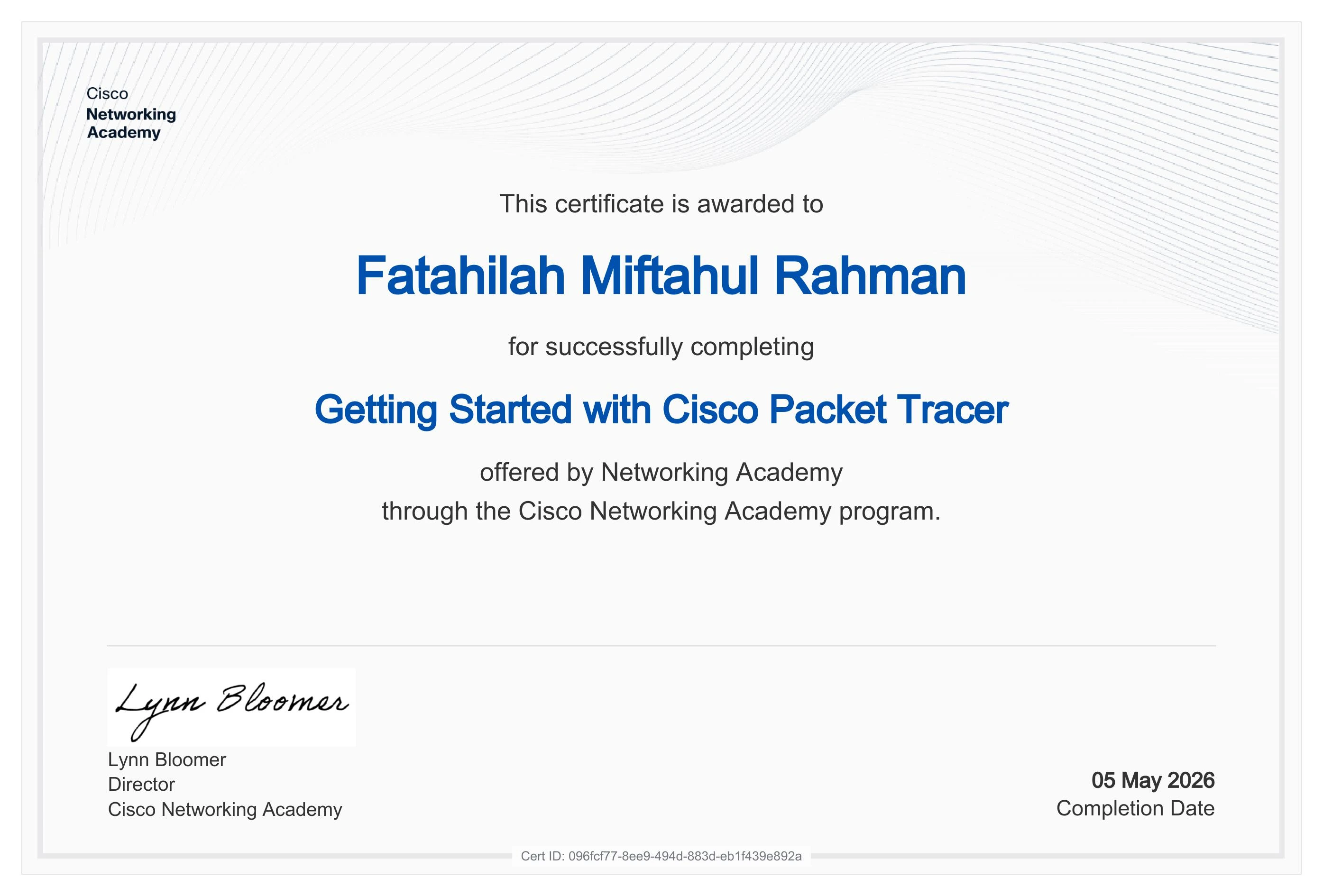 Getting Started with Cisco Packet Tracer
