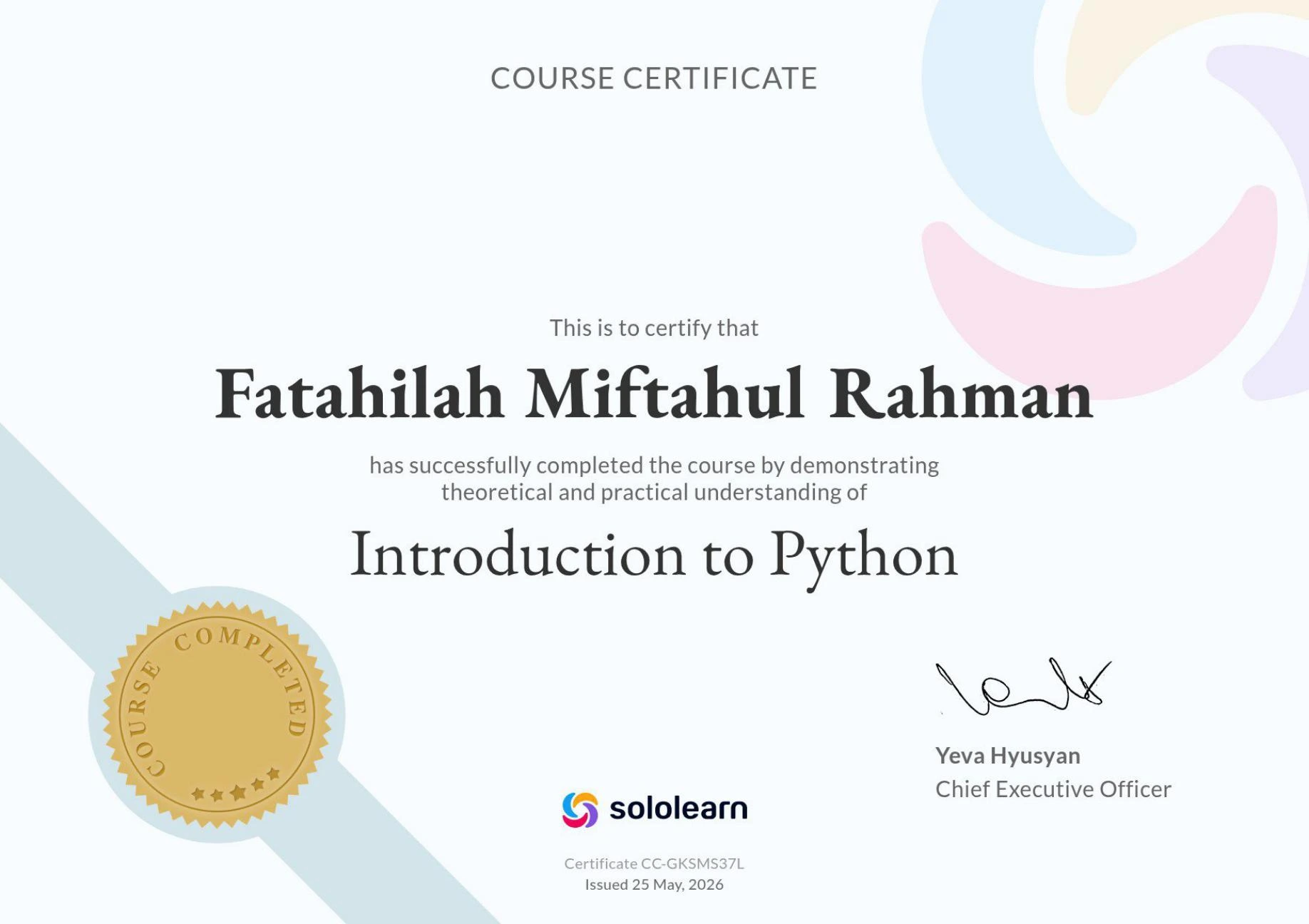 Introduction to Python